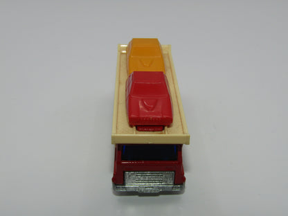 Matchbox Superfast 11C Car Transporter Unp Base Light Turquoise Blue Car
