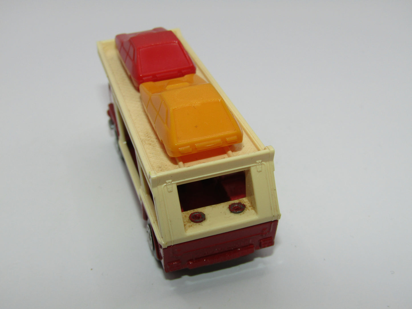 Matchbox Superfast 11C Car Transporter Unp Base Light Turquoise Blue Car
