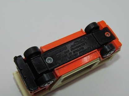 Matchbox Superfast 11C Car Transporter Orange GLOSS BLACK Base