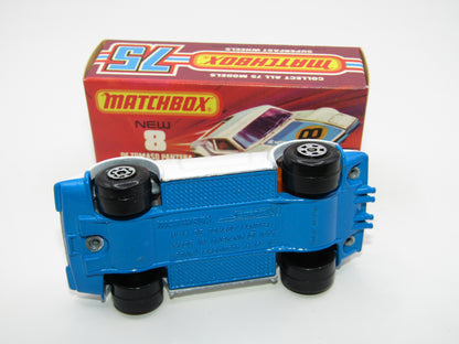 Matchbox Superfast 8C De Tomaso Pantera LIGHT ORANGE Interior SUN Label