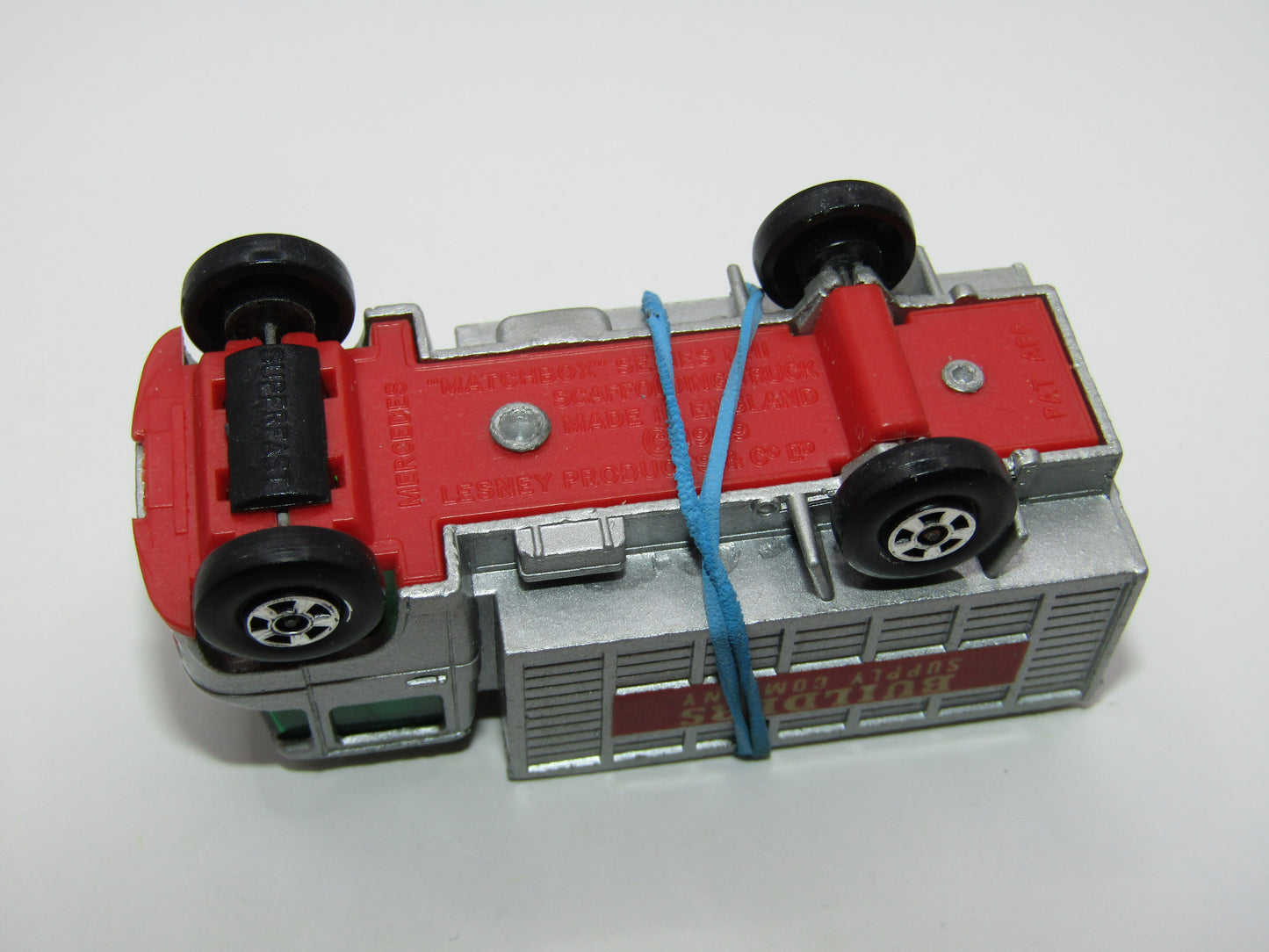 Matchbox Superfast 11A Scaffold Truck HOLLOW Wheels