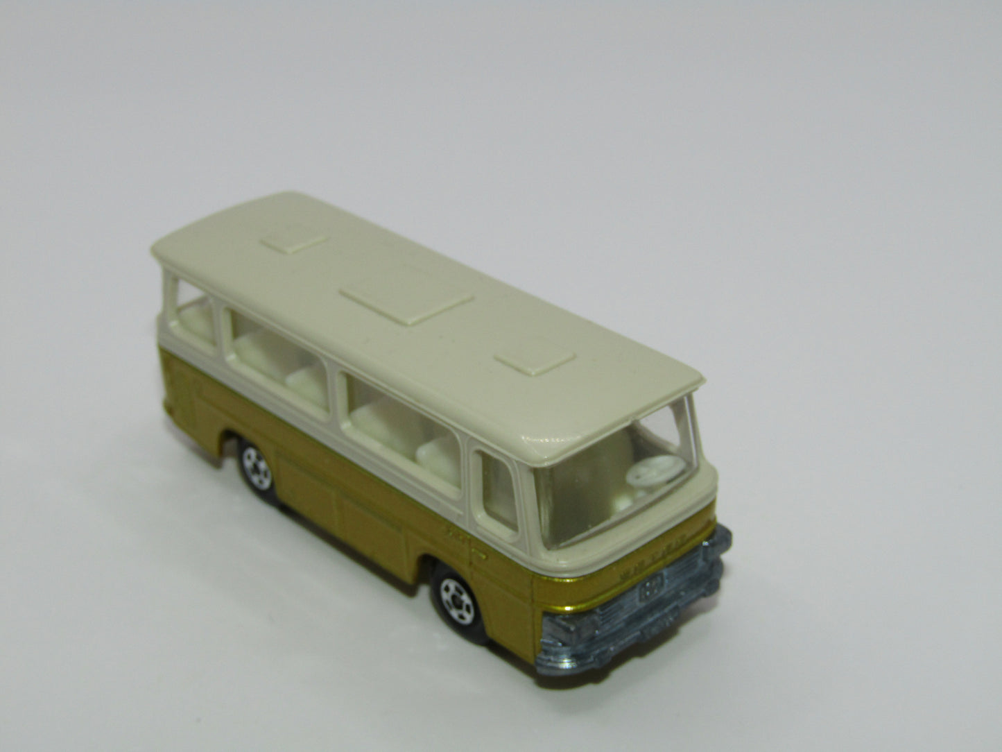 Matchbox Superfast 12B Setra Coach GREY Roof, Gold Body