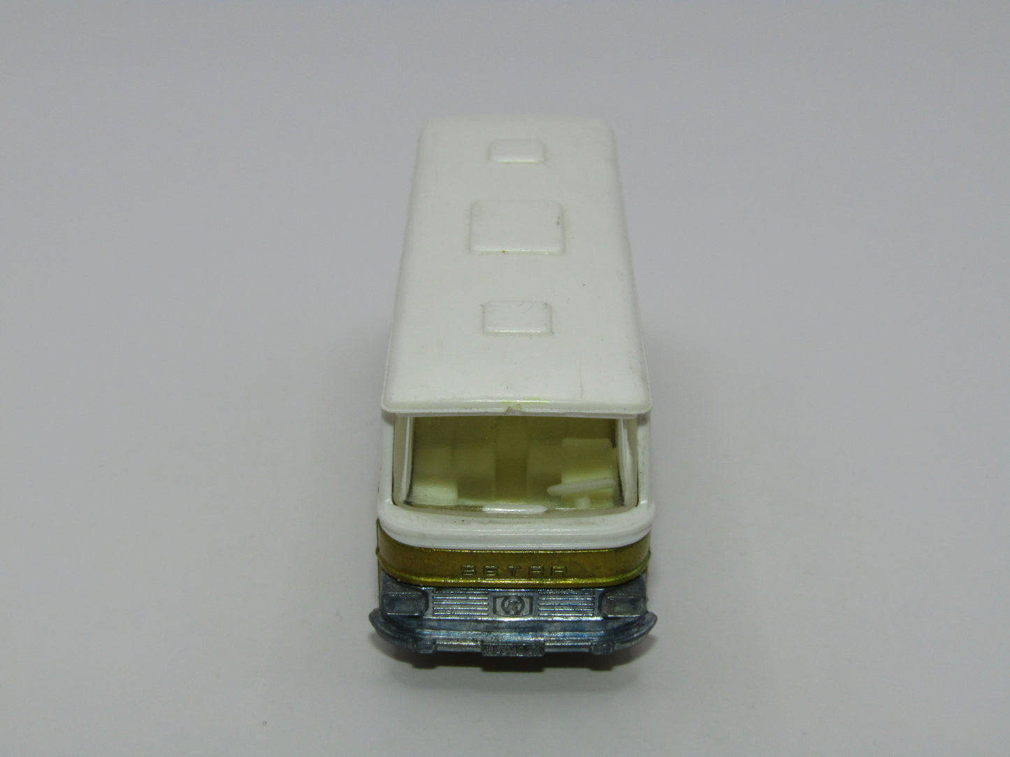 Matchbox Superfast 12B Setra Coach White Roof, Gold Body