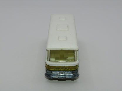 Matchbox Superfast 12B Setra Coach White Roof, Gold Body