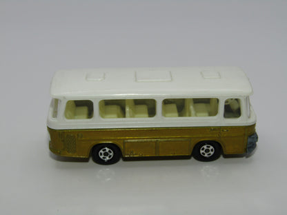 Matchbox Superfast 12B Setra Coach White Roof, Gold Body