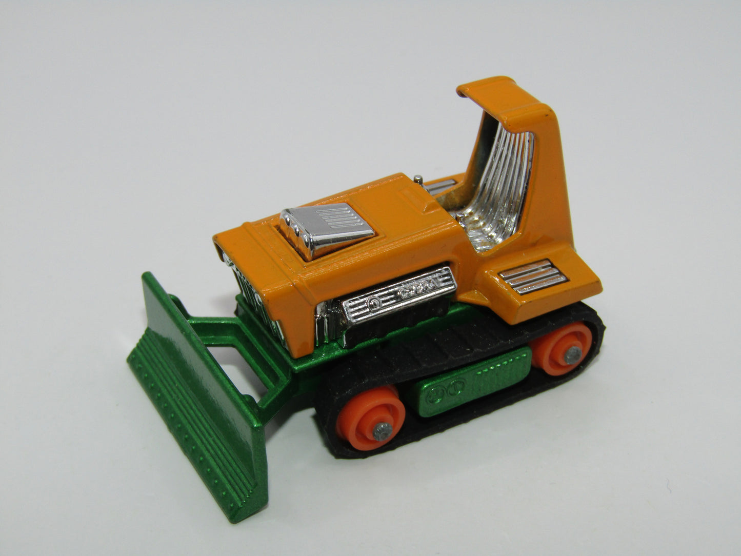 Matchbox Superfast 12C Big Bull 1st Casting Orange Rollers