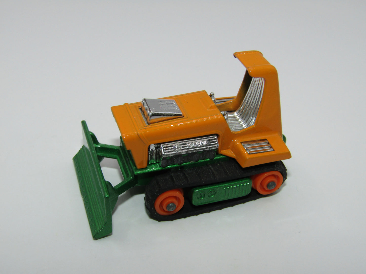 Matchbox Superfast 12C Big Bull 2nd Casting Orange Rollers