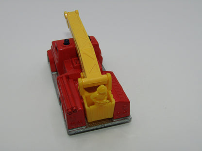 Matchbox Superfast 13C Snorkel Fire Engine Light Red