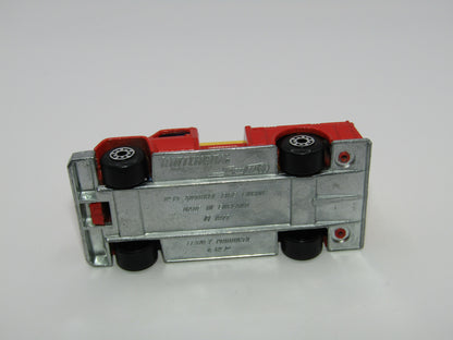 Matchbox Superfast 13C Snorkel Fire Engine Light Red