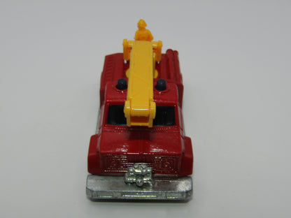 Matchbox Superfast 13C Snorkel Fire Engine Dark Red LIGHT BLUE windows