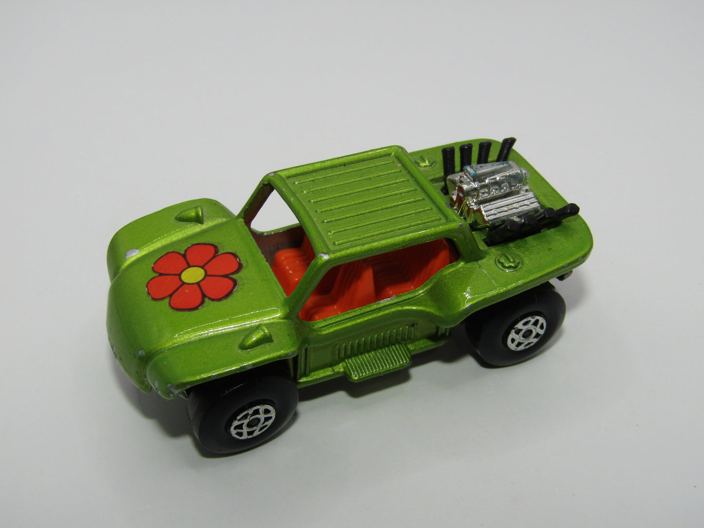 Matchbox Superfast 13B Baja Buggy Black Engine Pipes
