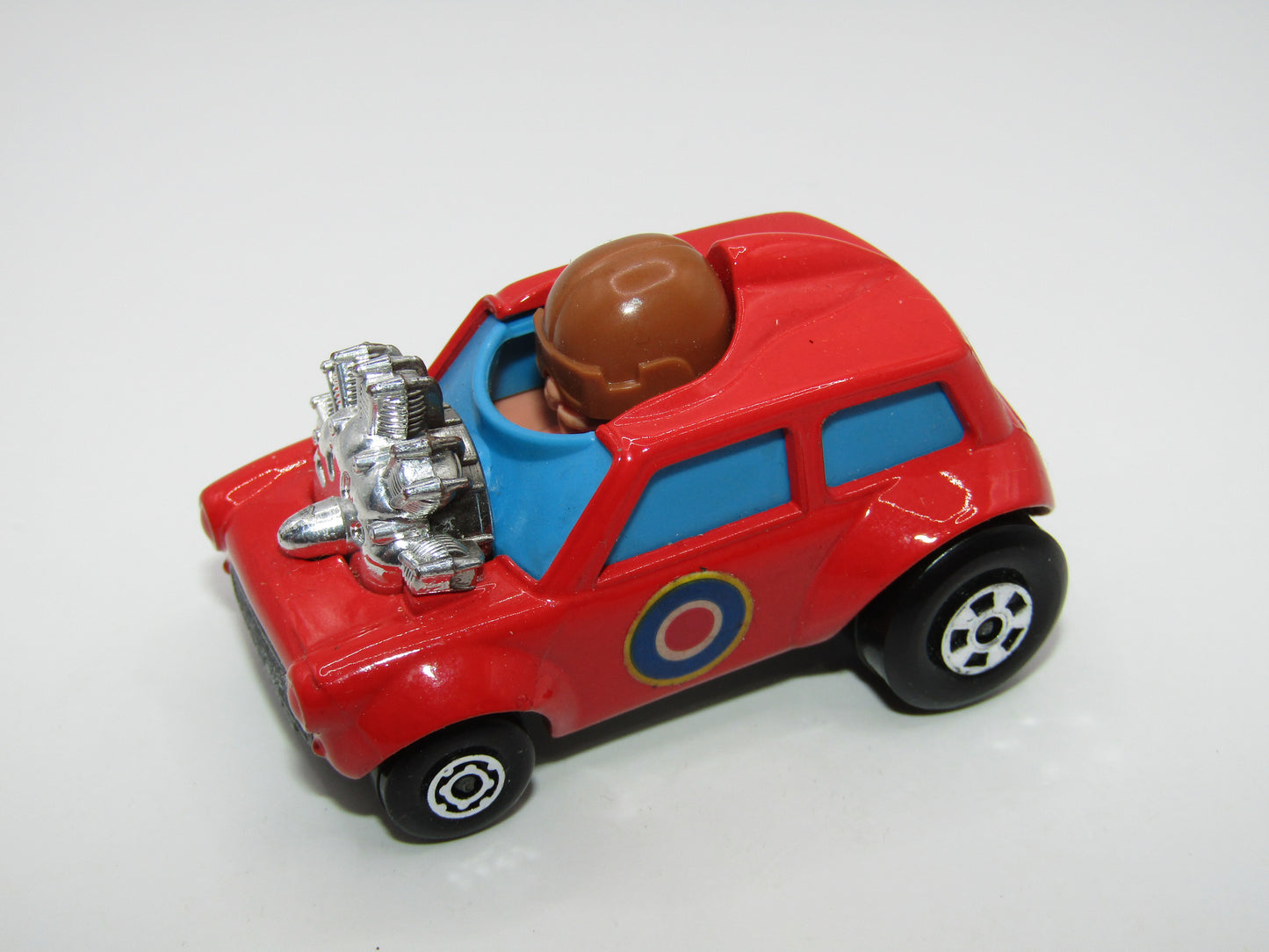 Matchbox Superfast 14B Mini Ha-Ha Light Red Blue Windows