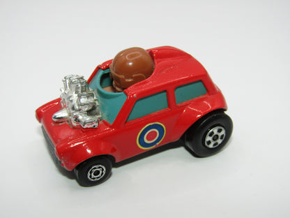 Matchbox Superfast 14B Mini Ha-Ha Light Red GREEN windows