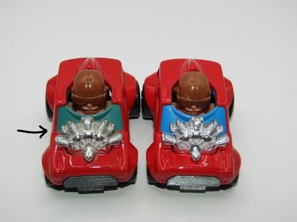 Matchbox Superfast 14B Mini Ha-Ha Light Red GREEN windows