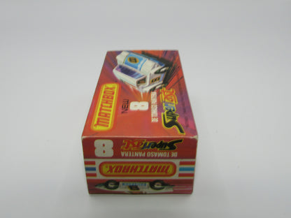 Matchbox Superfast 8C De Tomaso Pantera UNPAINTED Base with 5 SPOKE  Wheels NO LABELS