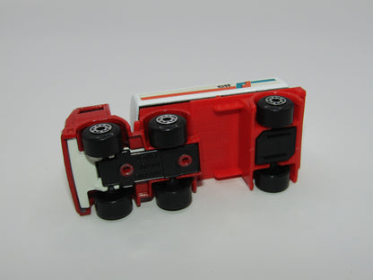 Matchbox Superfast 14D Leyland Articulated Tanker Turquoise & Red Stripes