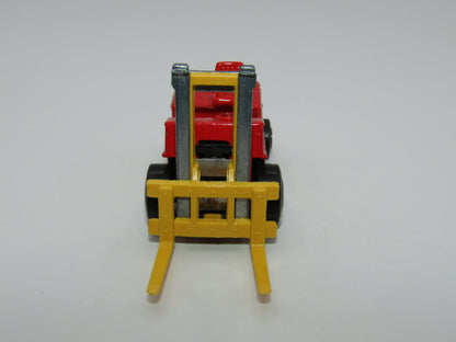 Matchbox Superfast 15B Forklift Truck Dot Dash Wheels Black Base