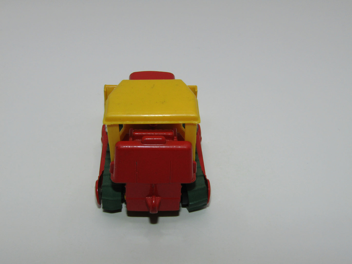 Matchbox Superfast 16A Case Tractor DULL Red Yellow Blade