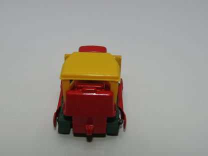 Matchbox Superfast 16A Case Tractor BRIGHT Red Yellow Blade
