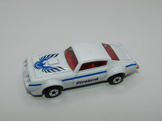 Matchbox Superfast 16B Pontiac White Firebird Silver Base