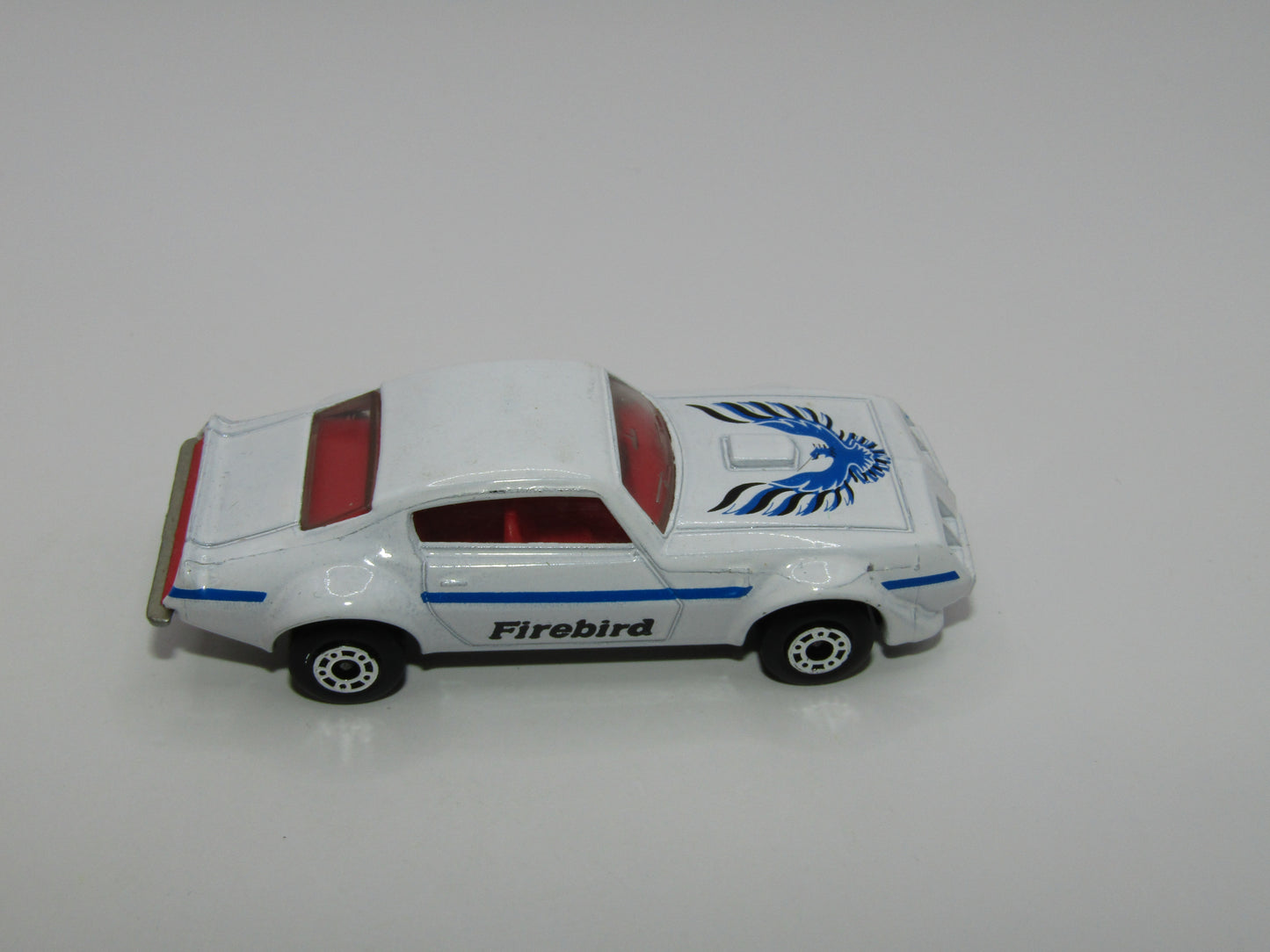 Matchbox Superfast 16B Pontiac White Firebird Silver Base