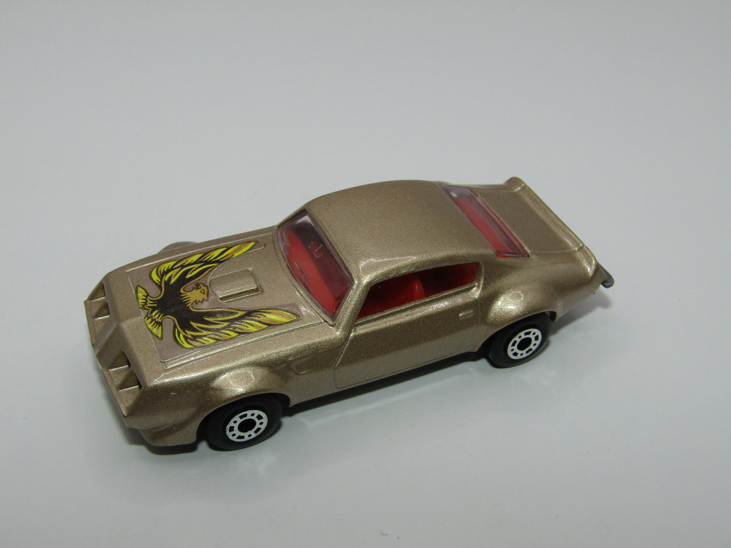 Matchbox Superfast 16B Pontiac Firebird Tan with Label Unpainted Base