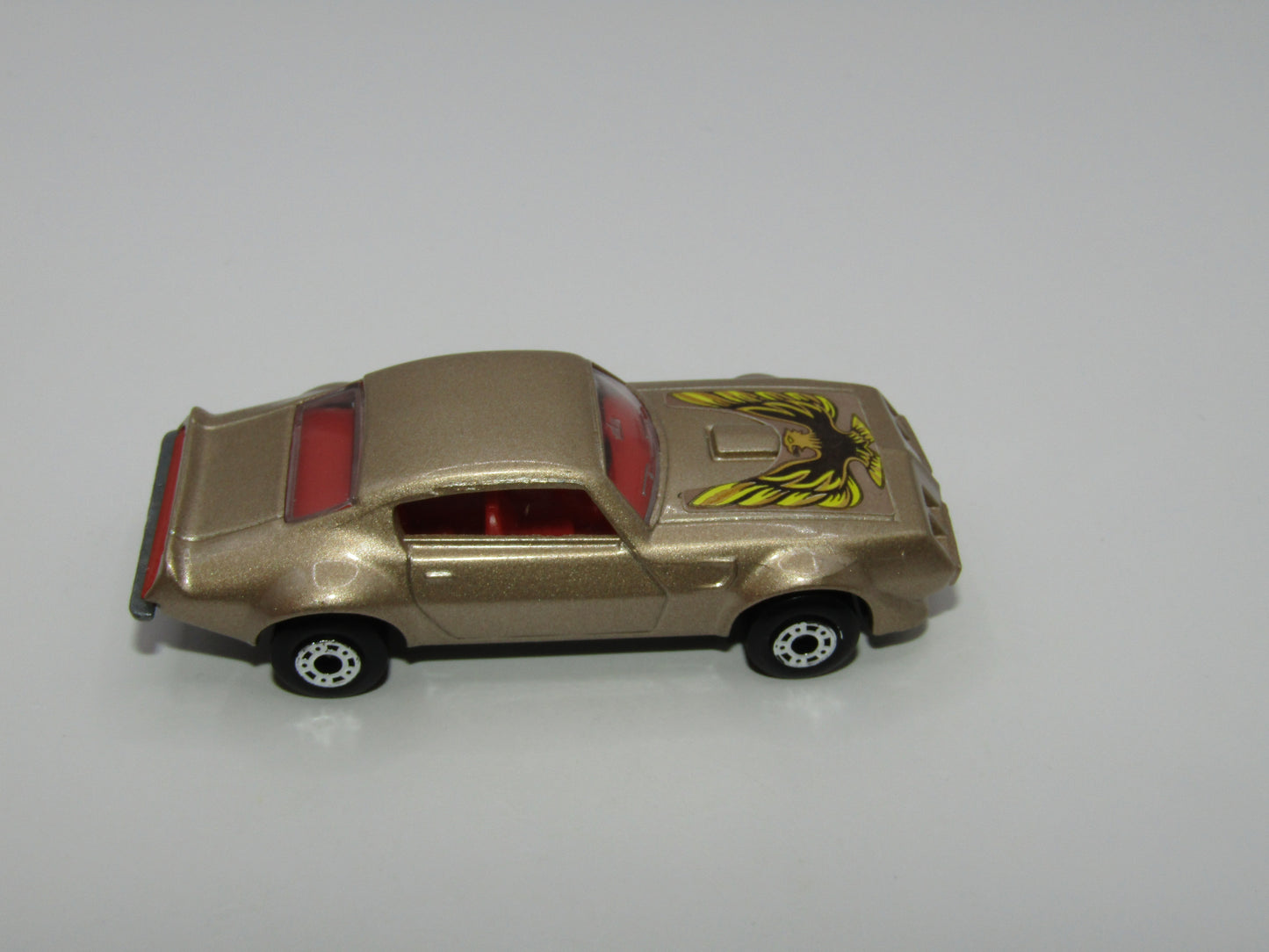 Matchbox Superfast 16B Pontiac Firebird Tan with Label Unpainted Base