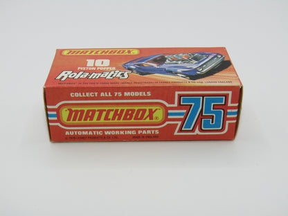 Matchbox Superfast 10B Piston Popper Sunkist ODD Textured Orange Paint Covering