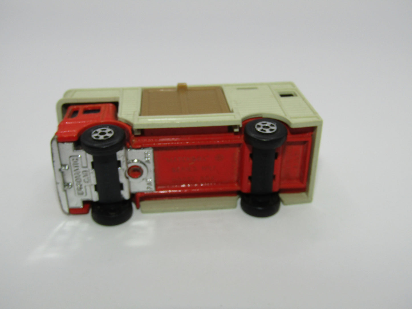 Matchbox Superfast 17A Horse Box Orange-Red Bone Box