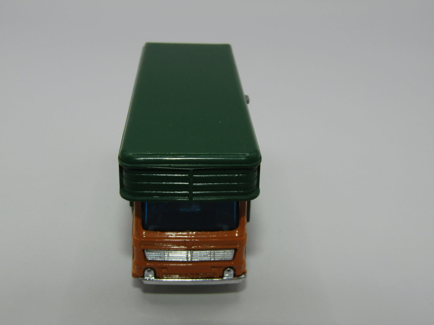 Matchbox Superfast 17A Horse Box Orange Cab Green Box Grey Door