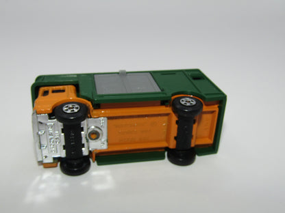 Matchbox Superfast 17A Horse Box Orange Cab Green Box Grey Door