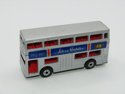 Matchbox Superfast 17B The Londoner Silver Jubilee Charcoal Base