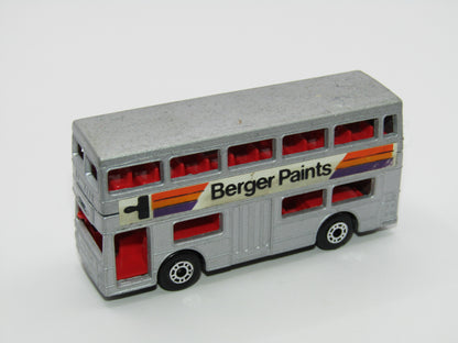 Matchbox Superfast 17B The Londoner Silver Body, BERGER Paints