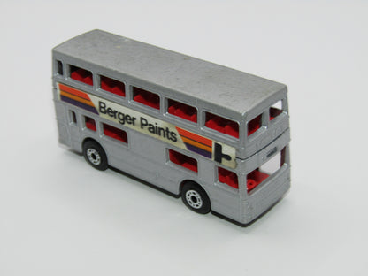 Matchbox Superfast 17B The Londoner Silver Body, BERGER Paints