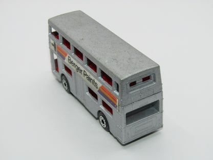 Matchbox Superfast 17B The Londoner Silver Body, BERGER Paints