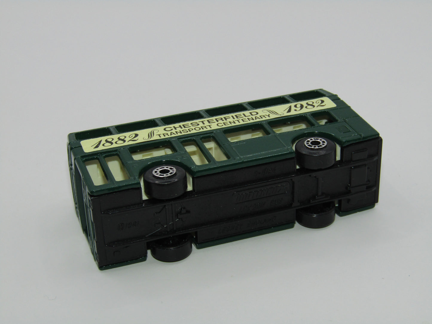 Matchbox Superfast 17C London Bus Chesterfield Transport Centenary 1982