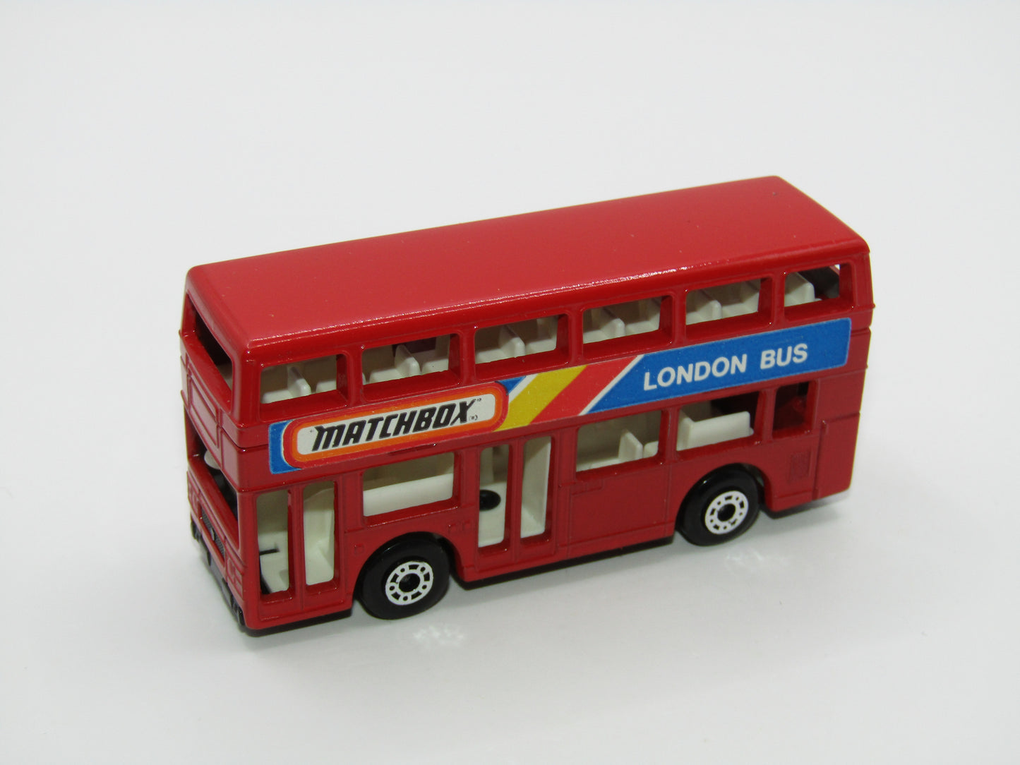 Matchbox Superfast 17C London Bus Matchbox London Bus labels