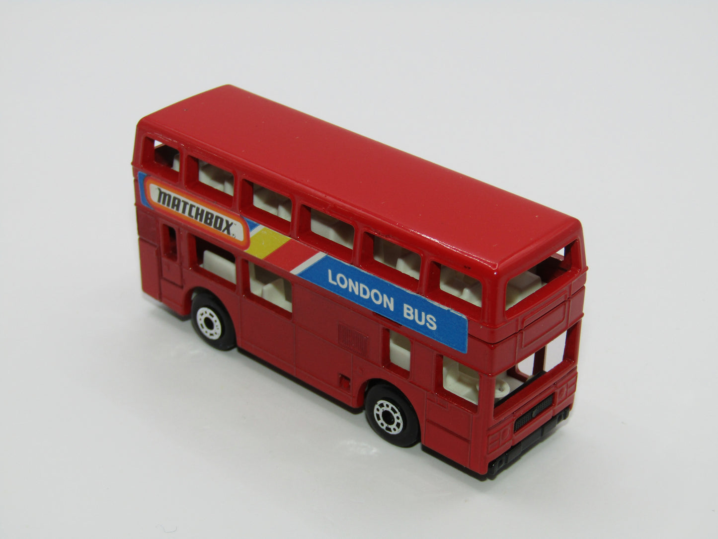 Matchbox Superfast 17C London Bus Matchbox London Bus labels