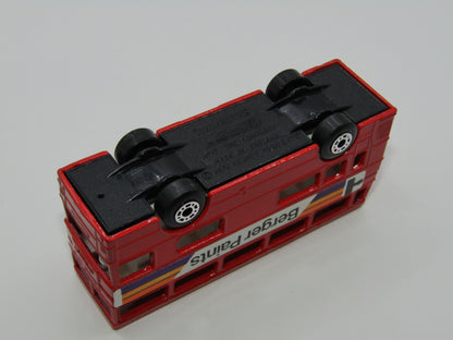Matchbox Superfast 17B The Londoner Berger Paints Plastic Base (A)