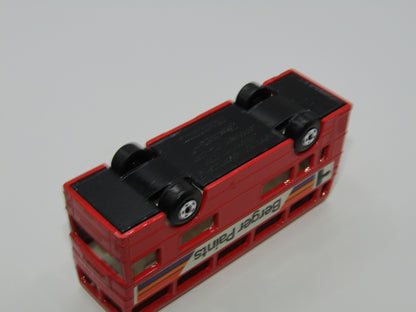 Matchbox Superfast 17C London Bus Berger Paints 5 Spoke Wheels (A)