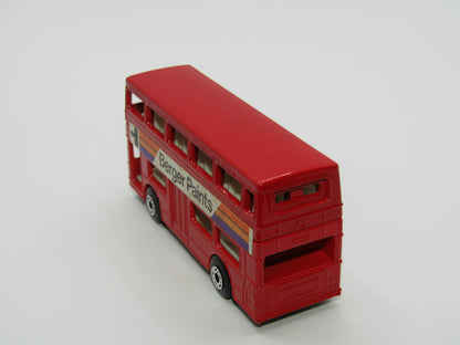 Matchbox Superfast 17C London Bus Berger Paints Dot Dash Wheels (B)
