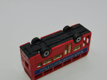 Matchbox Superfast 17C London Bus - York Festival Mystery Plays