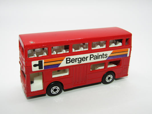 Matchbox Superfast 17B The Londoner Berger Paints Gloss Black Base