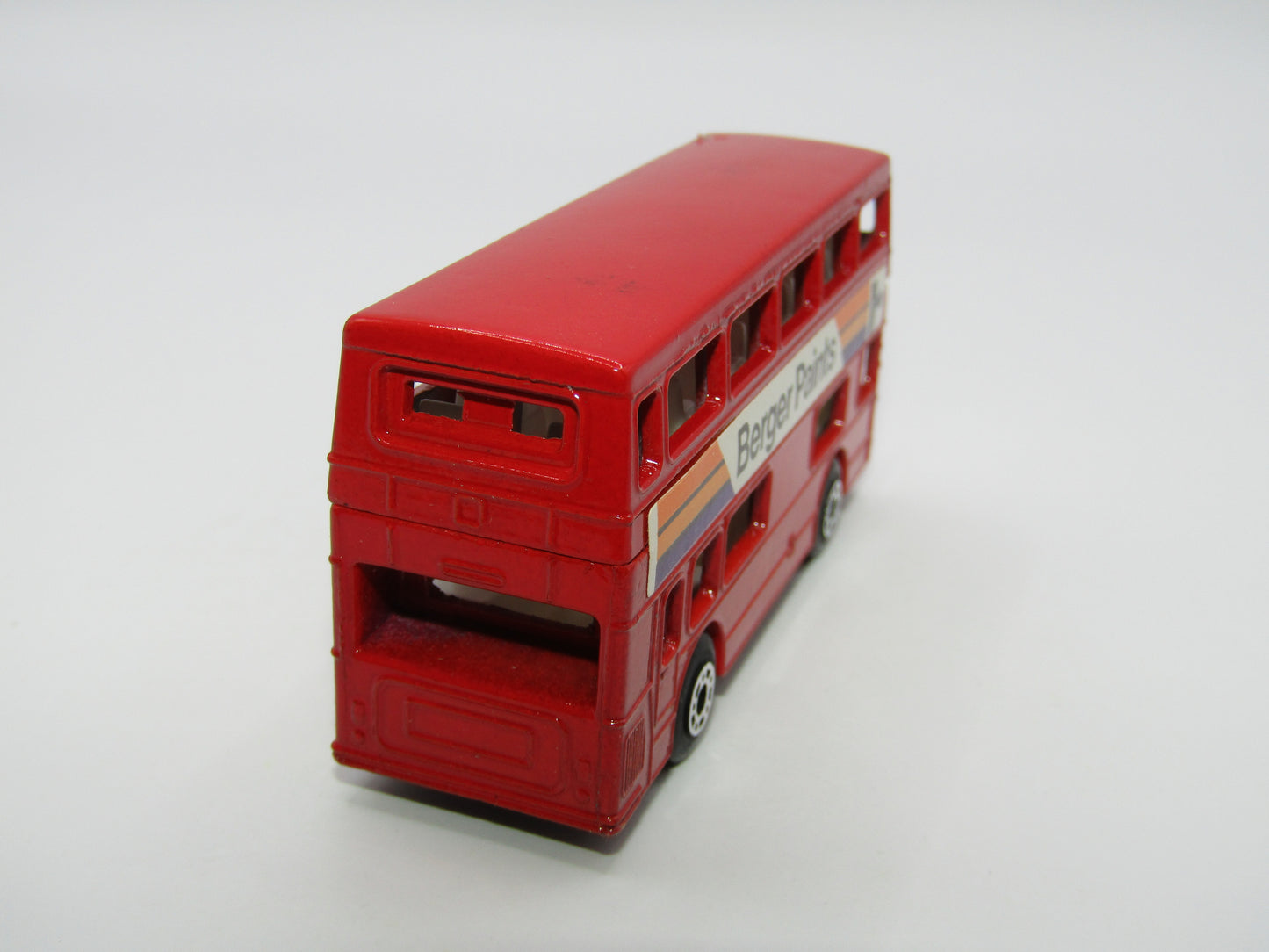 Matchbox Superfast 17B The Londoner Berger Paints Gloss Black Base