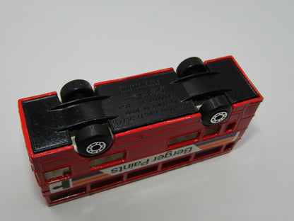 Matchbox Superfast 17B The Londoner Berger Paints Gloss Black Base