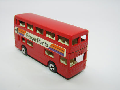 Matchbox Superfast 17B The Londoner Berger Paints  FLAT BLACK base