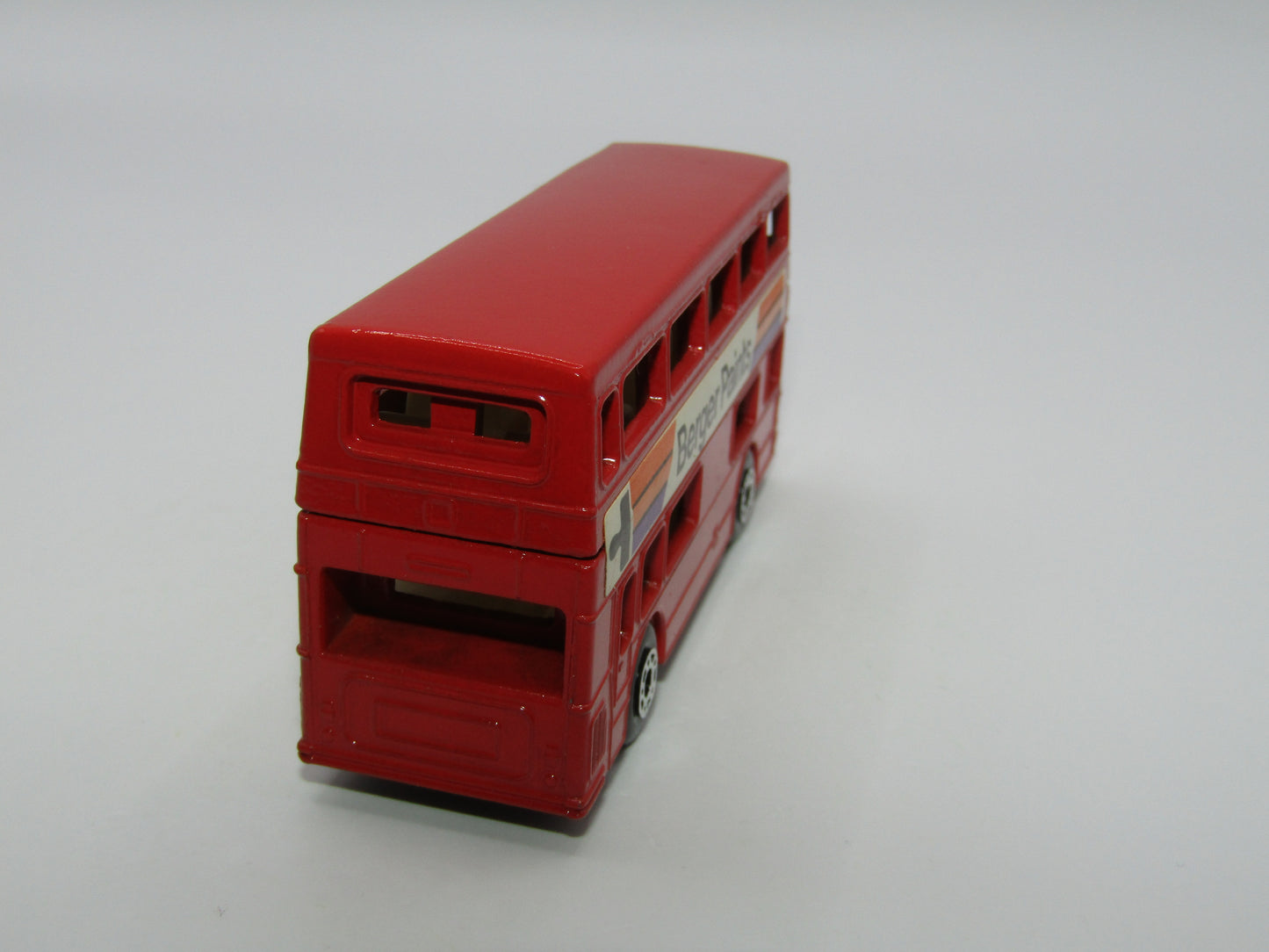 Matchbox Superfast 17B The Londoner Berger Paints  FLAT BLACK base