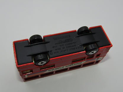 Matchbox Superfast 17B The Londoner Berger Paints  FLAT BLACK base