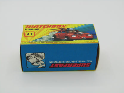 Matchbox Superfast RN IV Flying Beetle Orange 5 Spoke Wheels