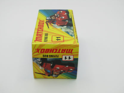 Matchbox Superfast No 11 Flying Bug 4 SPOKE Wheels Unpainted Base